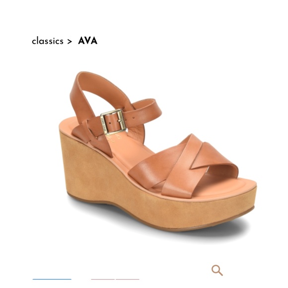Korkease AVA Wedge Sandal in brown - Picture 2 of 11